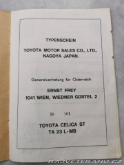 Toyota Celica TA23 Coupe 1977