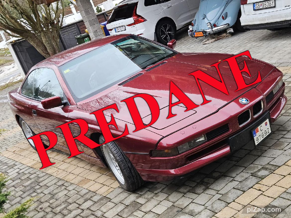 BMW 850i 5.0L V12 1991 | NazdarBazar