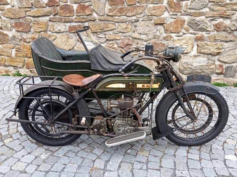 BSA Ostatní modely Model H se sidecarem