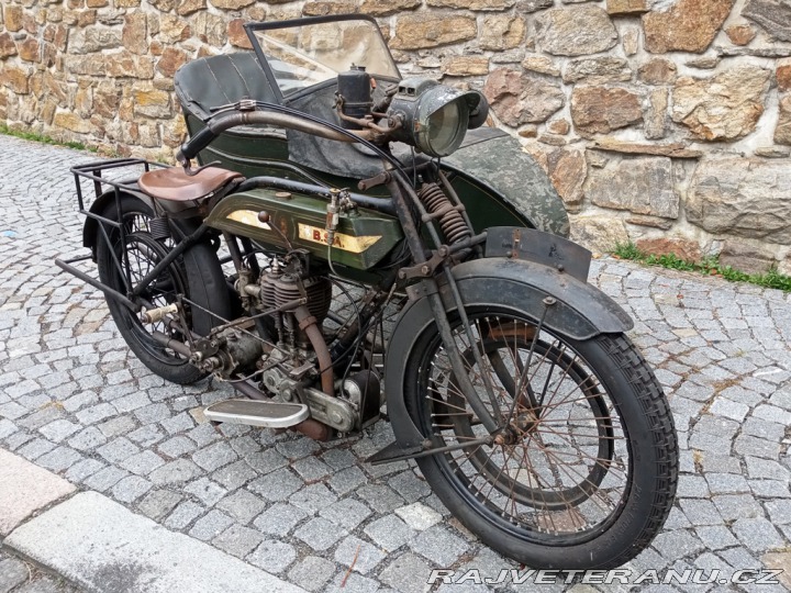 BSA Ostatní modely Model H se sidecarem 1914