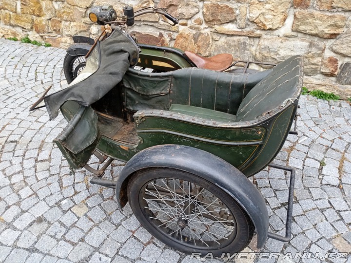BSA Ostatní modely Model H se sidecarem 1914