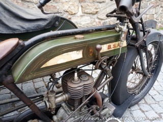 BSA Ostatní modely Model H se sidecarem 1914