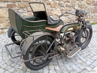 BSA Ostatní modely Model H se sidecarem 1914