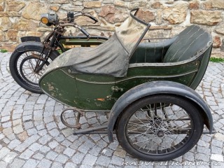 BSA Ostatní modely Model H se sidecarem 1914