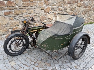 BSA Ostatní modely Model H se sidecarem 1914