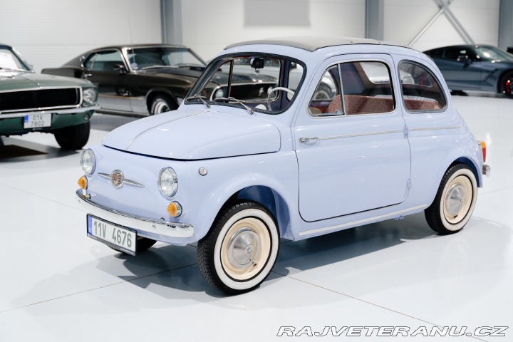 Fiat 500 Kabrio,V ČR! 1959