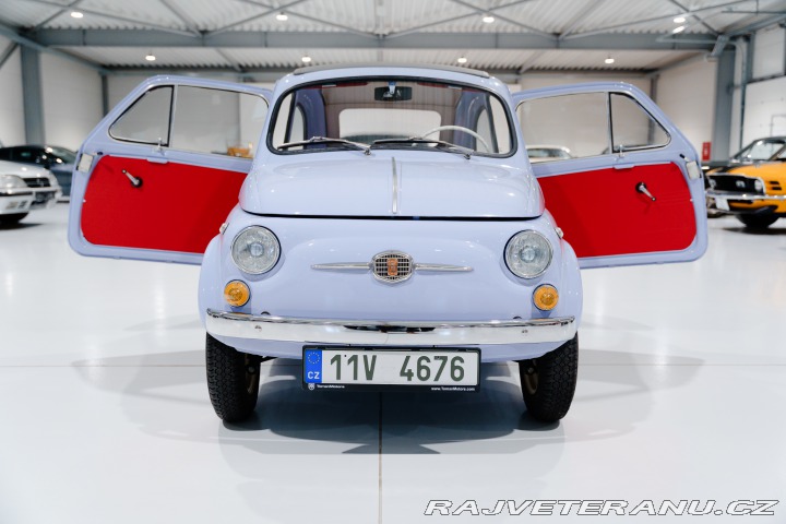 Fiat 500 Kabrio,V ČR! 1959