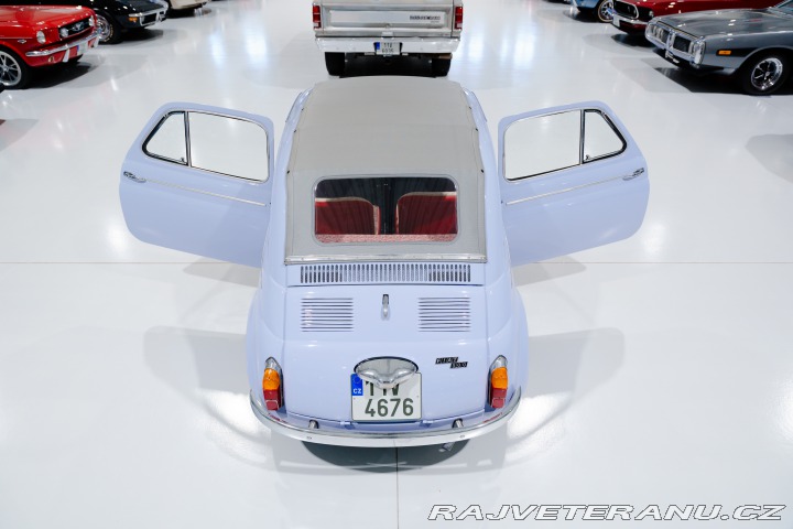 Fiat 500 Kabrio,V ČR! 1959