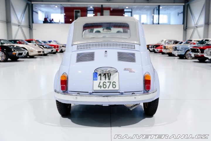 Fiat 500 Kabrio,V ČR! 1959
