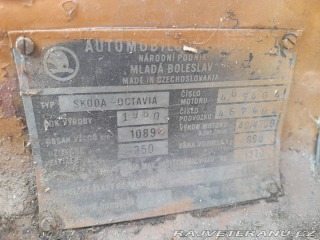 Škoda Octavia 985 1960