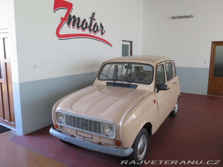 Renault 4 R4 TL, dovoz STK+Emise 1985