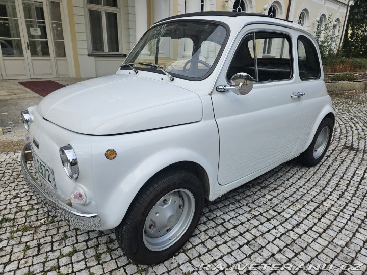 Fiat 500 Dovoz Itálie 1973