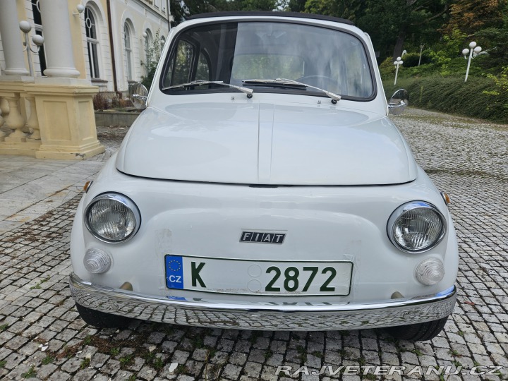 Fiat 500 Dovoz Itálie 1973