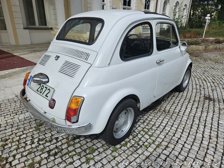 Fiat 500 Dovoz Itálie 1973