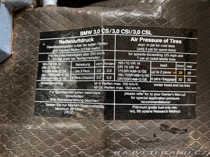 BMW 3.0 3.0 CS Automat 1974