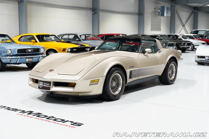 Chevrolet Corvette 16tis mi! V ČR na CZ RZ 1982