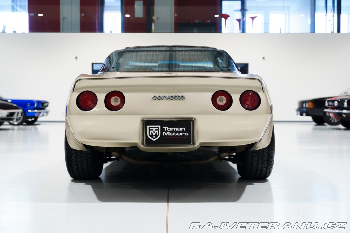 Chevrolet Corvette 16tis mi! V ČR na CZ RZ 1982