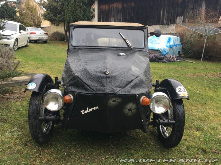 Velorex 16/250 invalidní motorová tříkol 1961