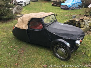 Velorex 16/250 invalidní motorová tříkol 1961