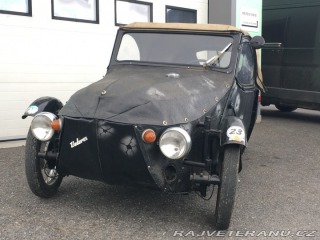 Velorex 16/250 invalidní motorová tříkol 1961