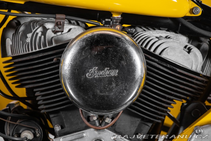 Ostatní značky Ostatní modely Indian Chief Roadmaster Sidecar 1950