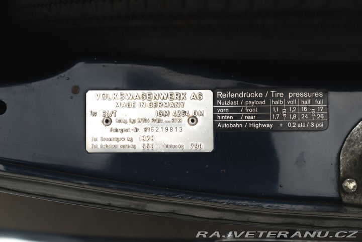 Volkswagen Type 3 1600 TL 1967