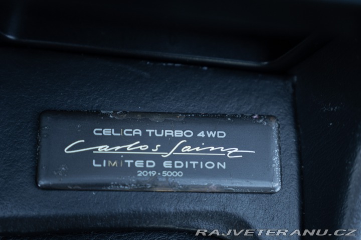 Toyota Celica TURBO 4WD – CARLOS SAINZ LIMITED EDITI 1992