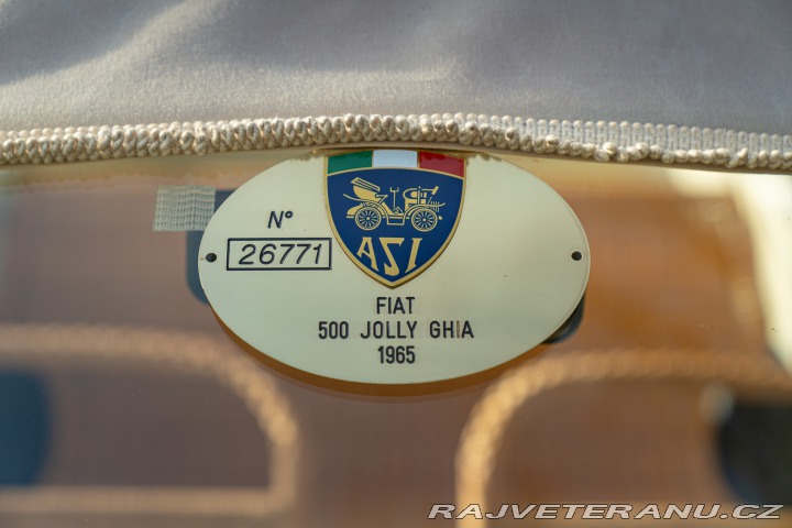 Fiat 500 Giardiniera “Jolly” carrozzeria Ghia 1965