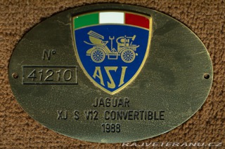 Jaguar XJ XJ-S V12 CONVERTIBILE 1988