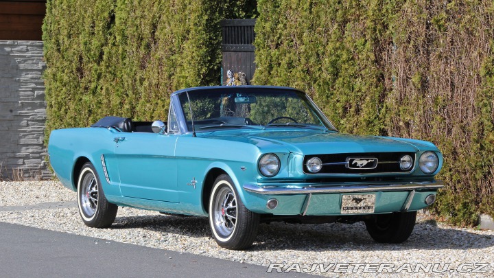 Ford Mustang CABRIOLET V8 4 speed A/C 1965