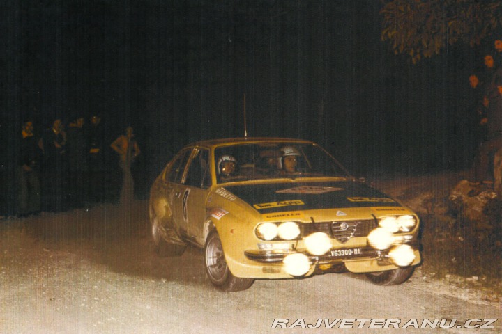 Alfa Romeo Alfetta GT Gr.2 Ex Chicco Svizzero 1975
