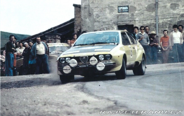 Alfa Romeo Alfetta GT Gr.2 Ex Chicco Svizzero 1975