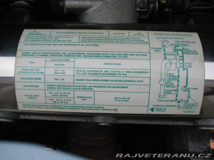 Fiat X1/9 BERTONE 1988