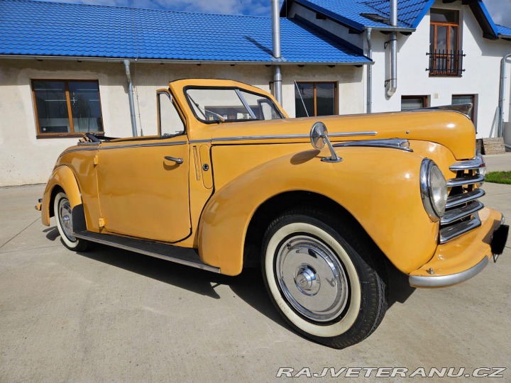 Škoda 1102 Tudor Cabrio 1948