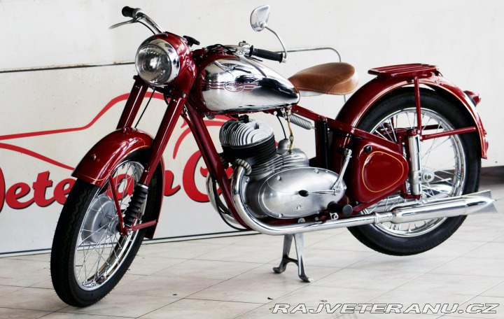 Jawa 350 pérák 1952