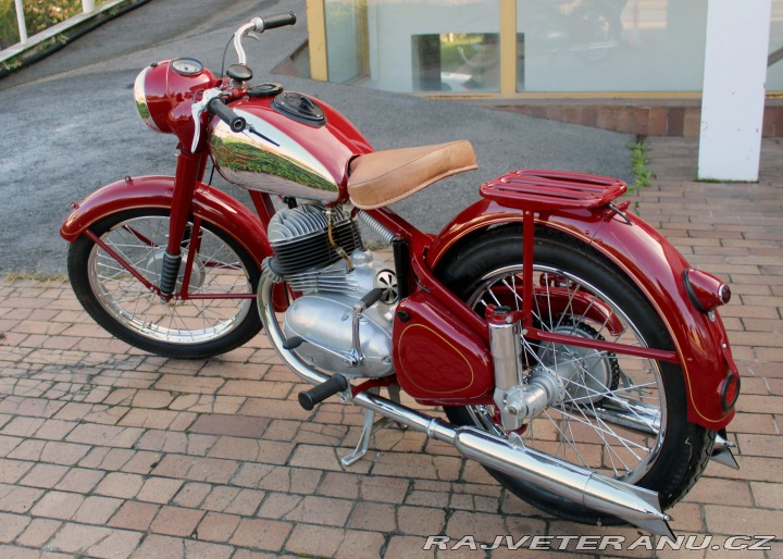 Jawa 350 pérák 1952