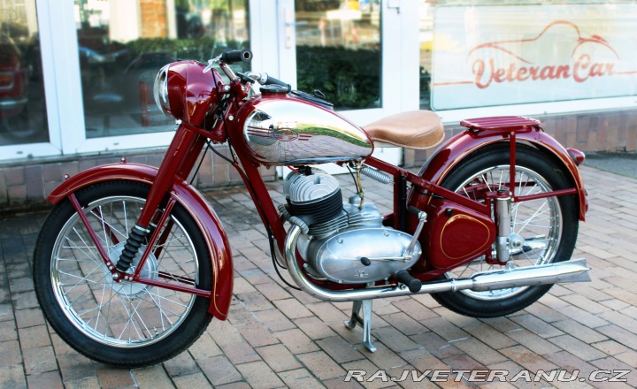 Jawa 350 pérák 1952
