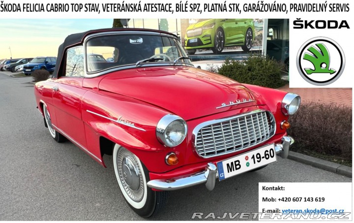 Škoda Felicia Cabrio 1960