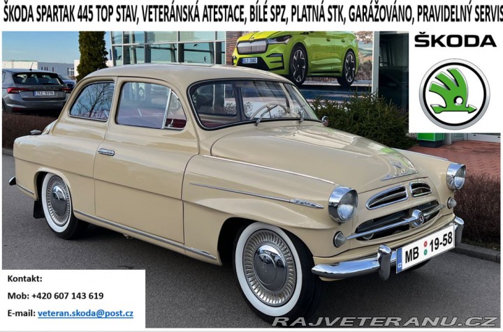 Škoda 445 Spartak 1958