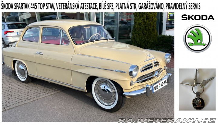 Škoda 445 Spartak 1958