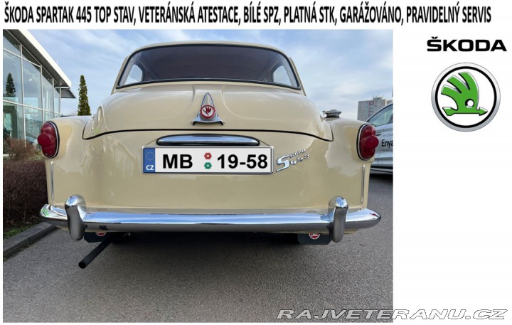 Škoda 445 Spartak 1958
