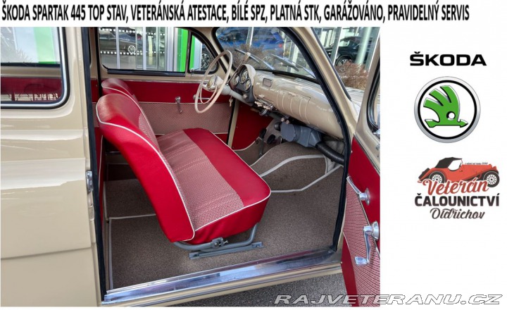 Škoda 445 Spartak 1958
