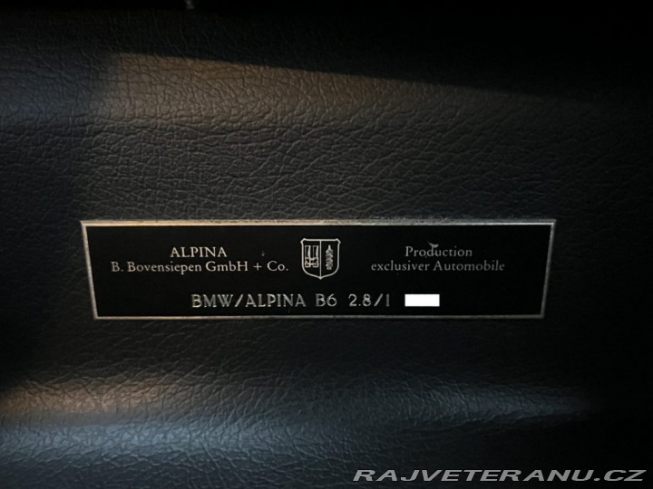 BMW Ostatní modely Alpina B6 2,8 E30 1985