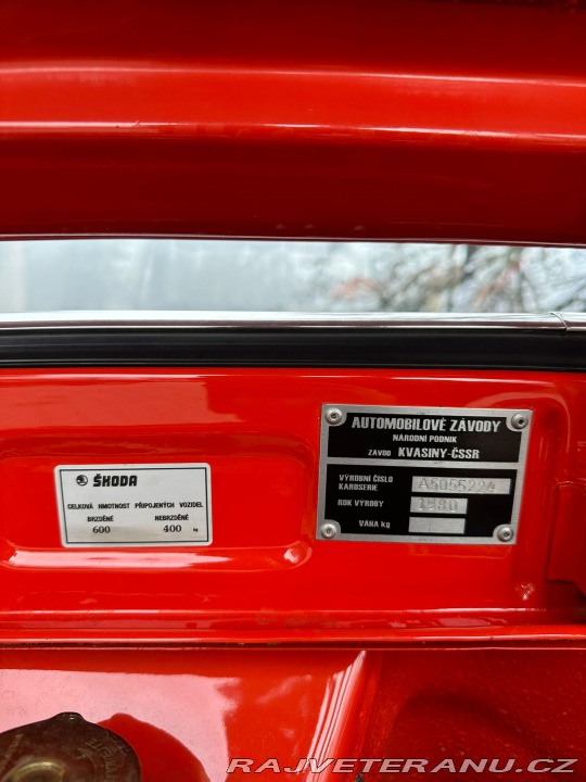 Škoda 110 R 110R 1980