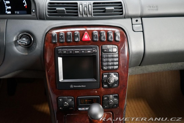 Mercedes-Benz CL 600 V12 Masáže Vzduch Bi- 2001