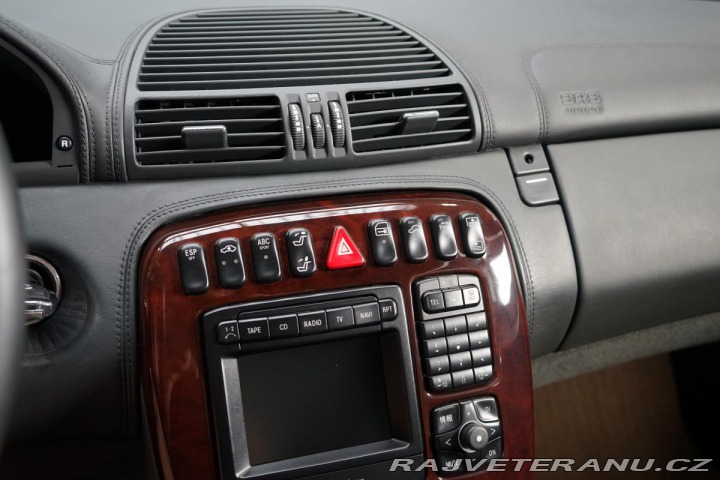 Mercedes-Benz CL 600 V12 Masáže Vzduch Bi- 2001
