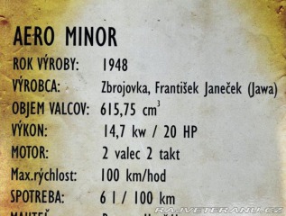 Aero Minor Minor/Tudor 1949