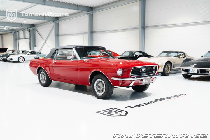 Ford Mustang Kabrio, po renovaci v ČR 1968