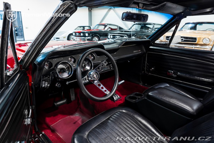 Ford Mustang Kabrio, po renovaci v ČR 1968