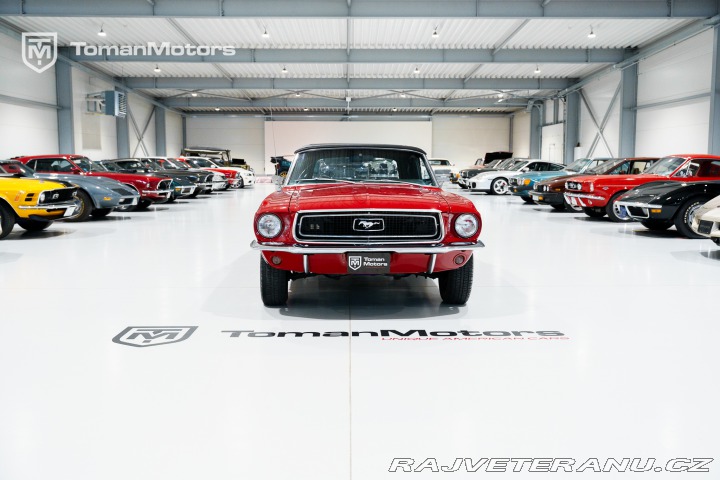 Ford Mustang Kabrio, po renovaci v ČR 1968
